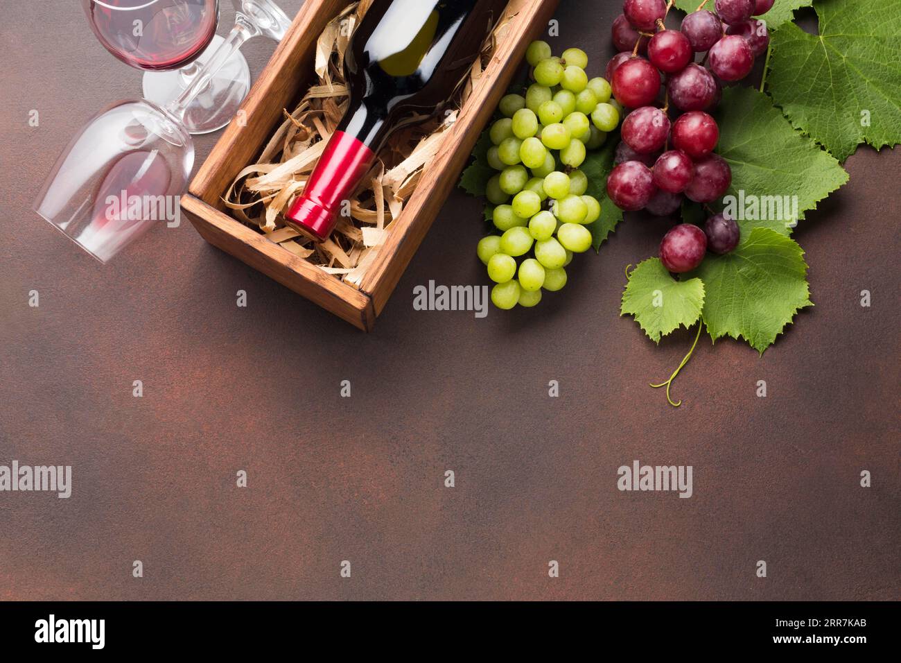Red wine upside down concept Stock Photo Alamy