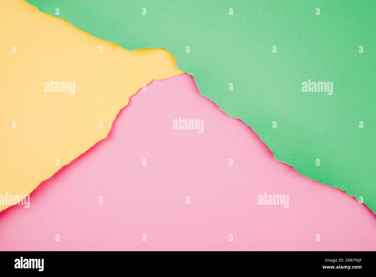 Torn paper edges composition Stock Photo Alamy