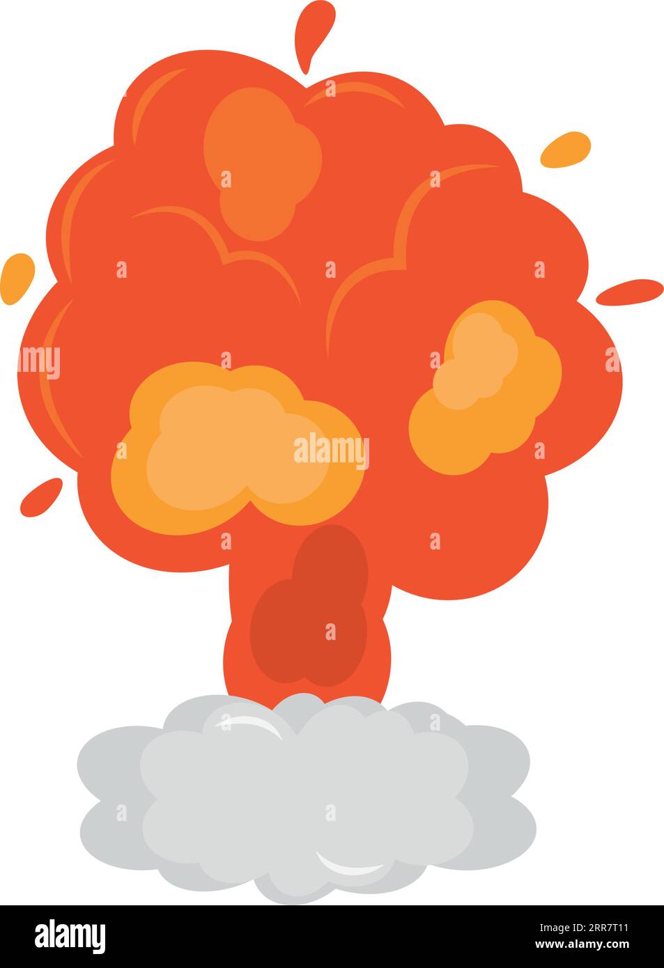 explosion effect nuclear illustration Stock Vector Image & Art - Alamy