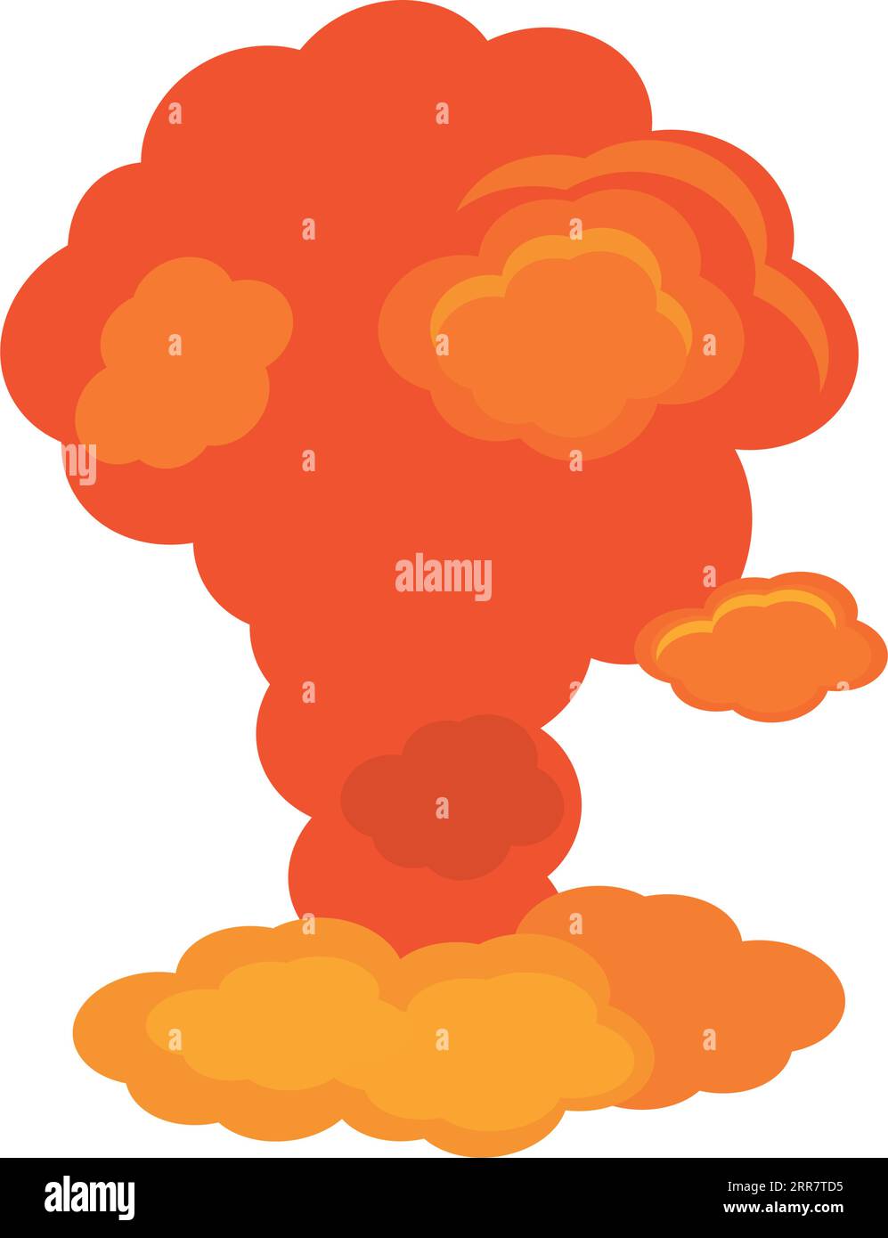 explosion effect with smoke Stock Vector Image & Art - Alamy