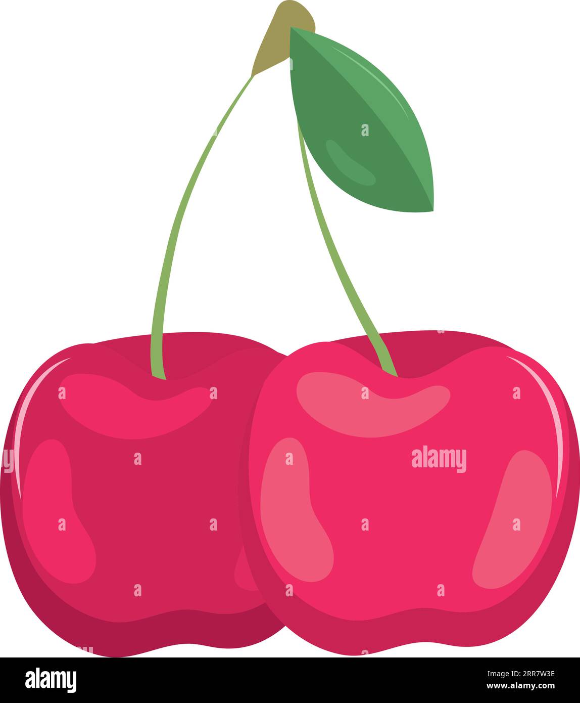 cherry fruit icon Stock Vector Image & Art - Alamy