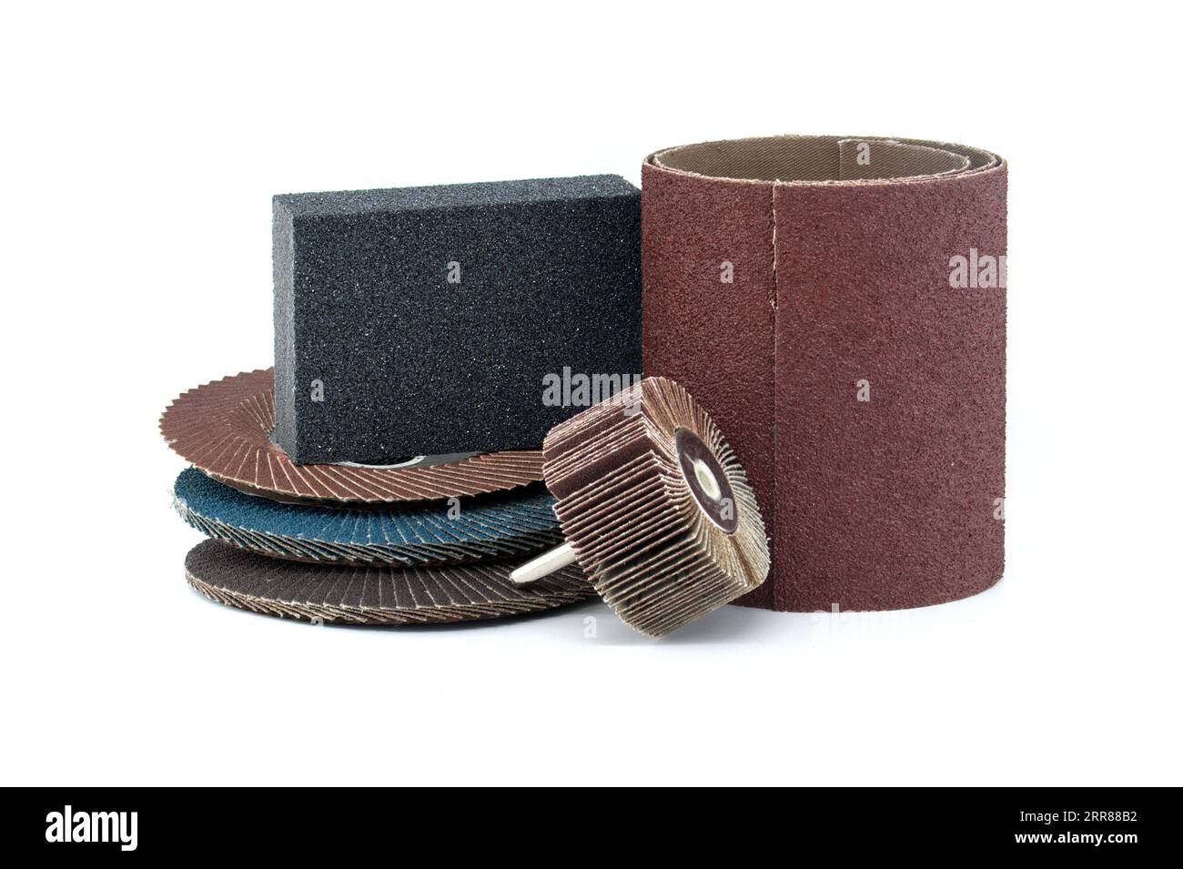 Flap discs for angle grinders, abrasive cloth flap wheels and flap