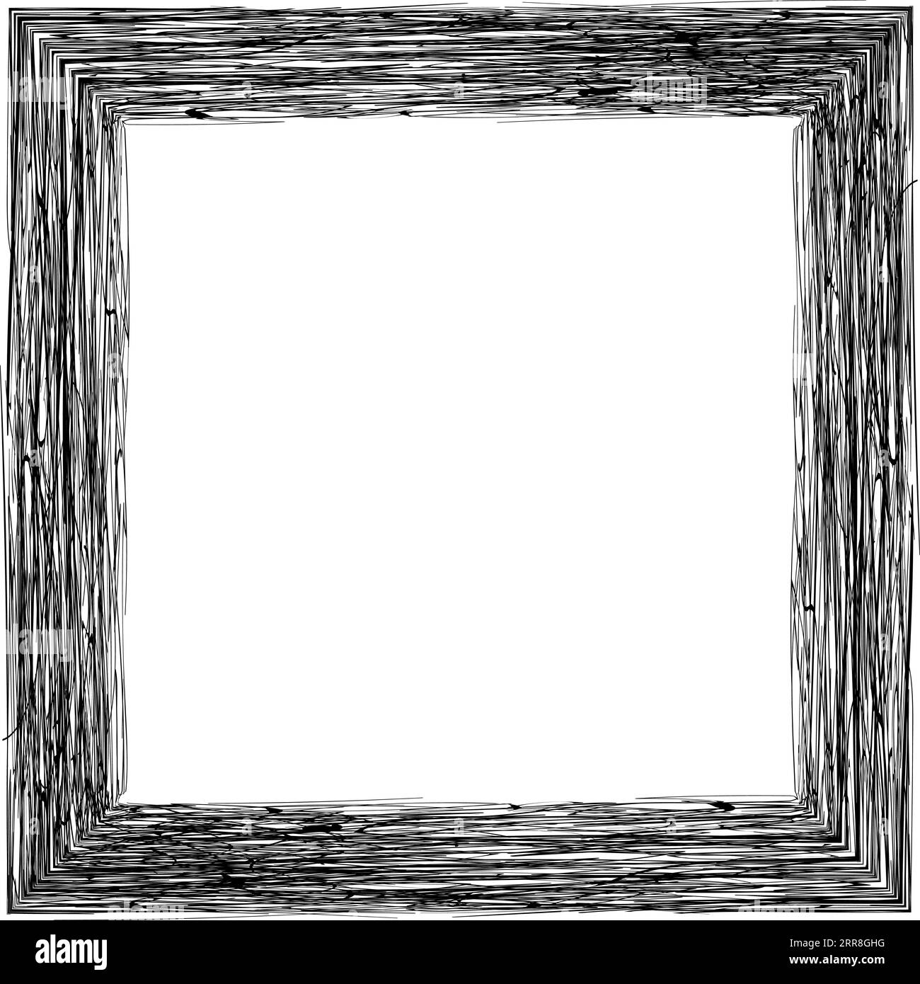 Frame photos pictures pencil shading hand draw frame hatched engraving ...