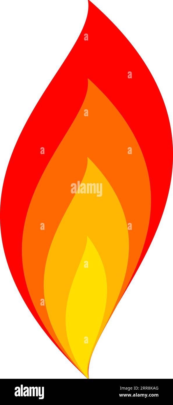 Fire icon flame vector sign fire symbol from flame Stock Vector