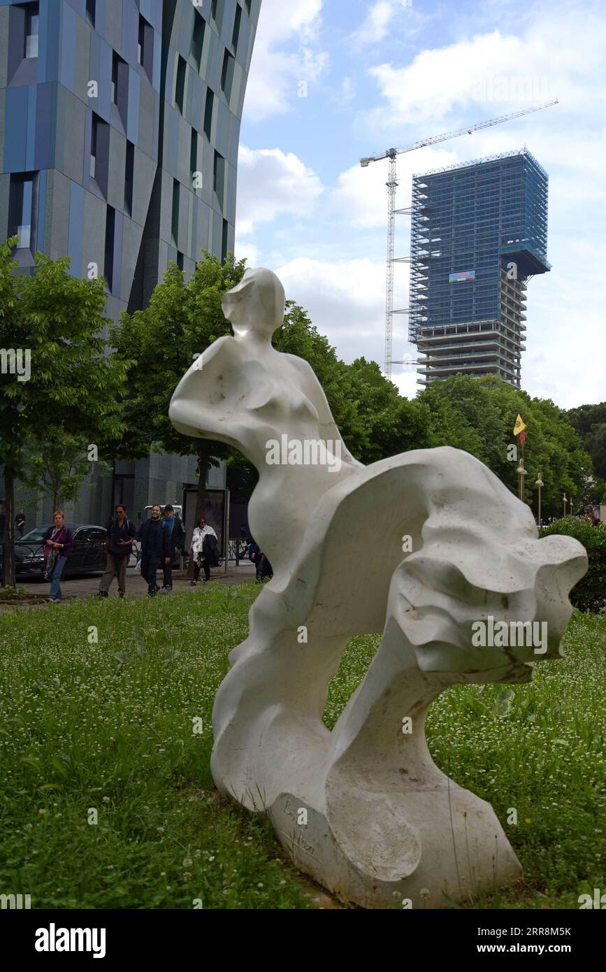 Modern art sculpture in Tirana, Albania, May 2023 Stock Photo - Alamy