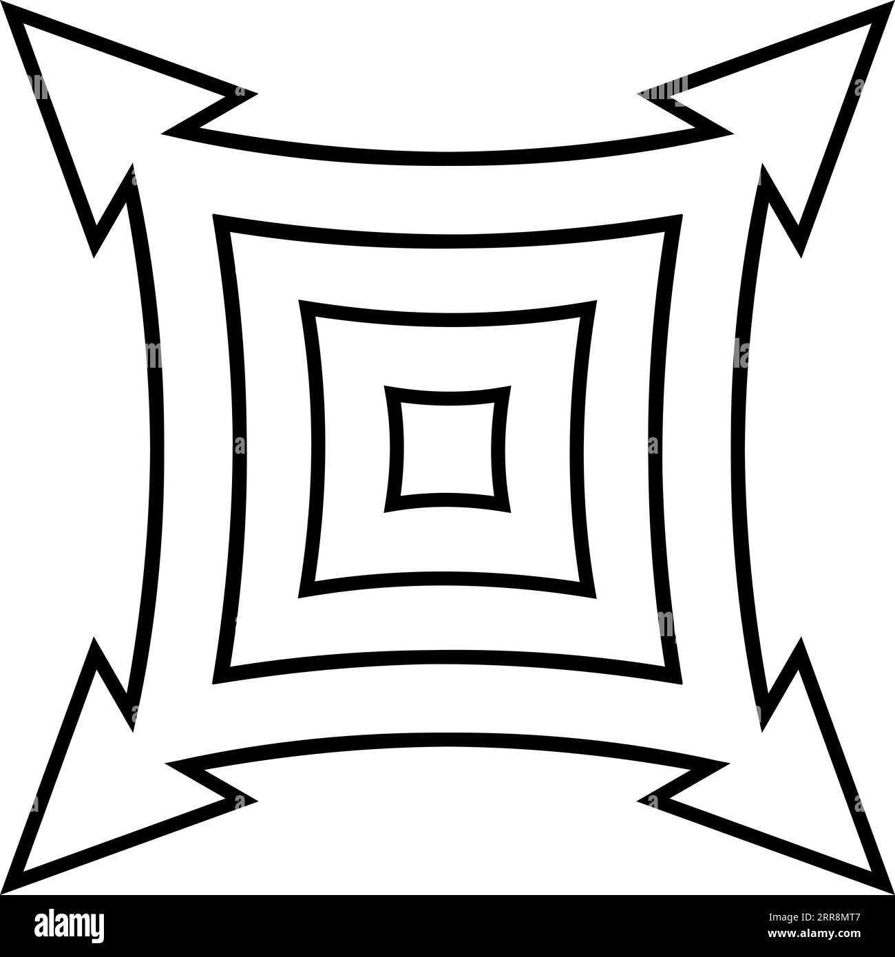 Icon to expand to full screen Stock Vector Image & Art Alamy