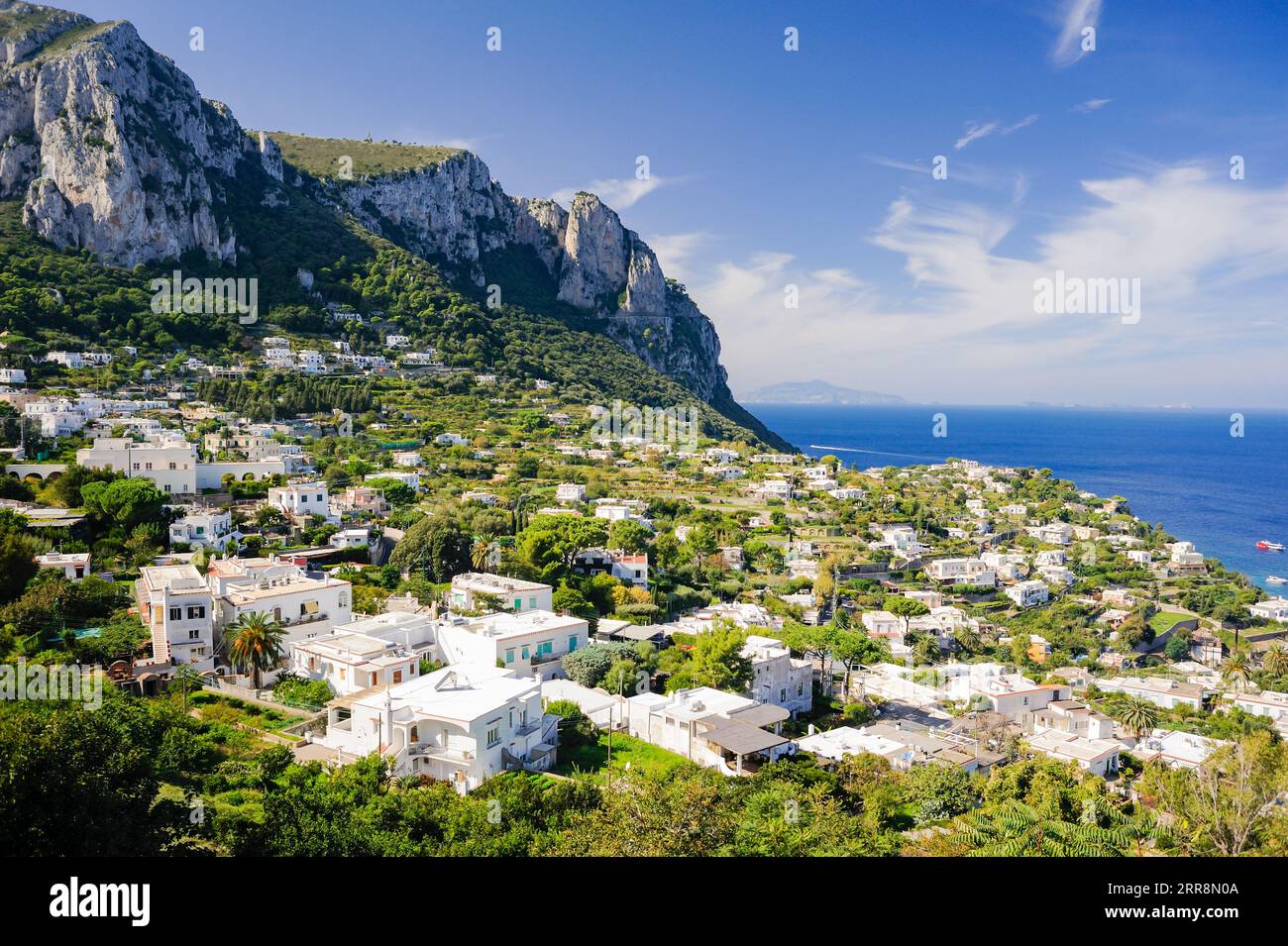 Capri Naples Italy Stock Photo