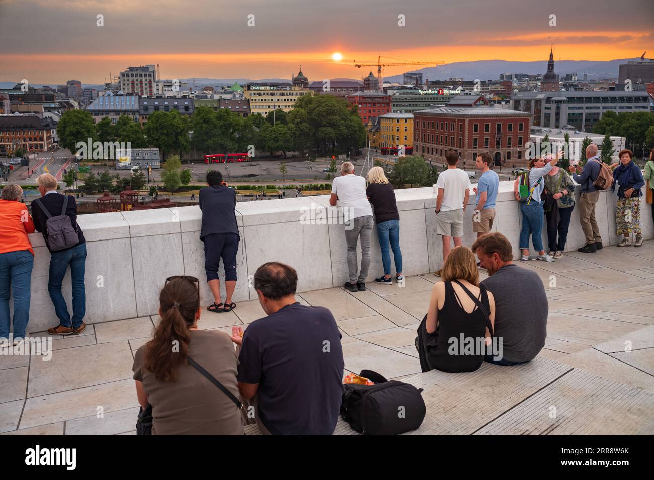 Oslo in the sunset hi-res stock photography and images - Alamy