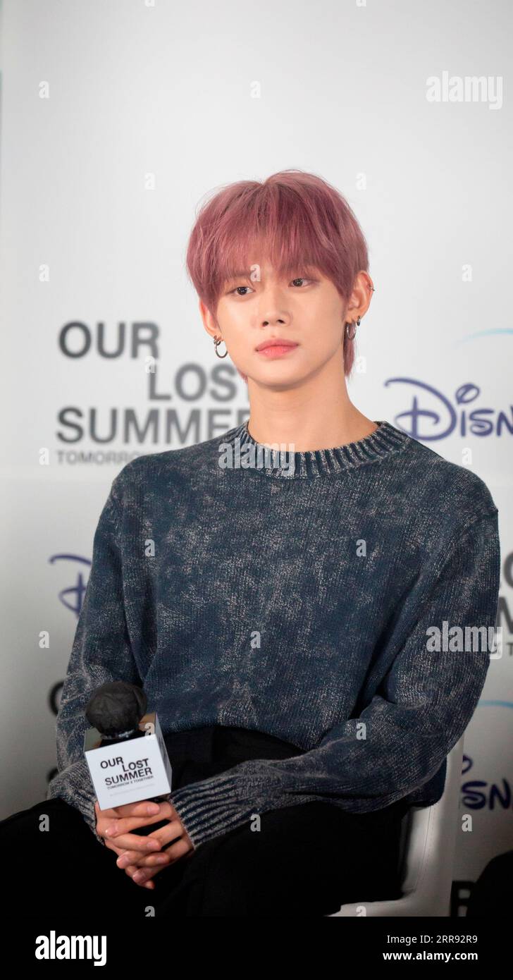 TXT summer together YEONJUN L版フォト TXT ヨンジュン》SUMMER TOGETHER／フォトブック特典L版フォト