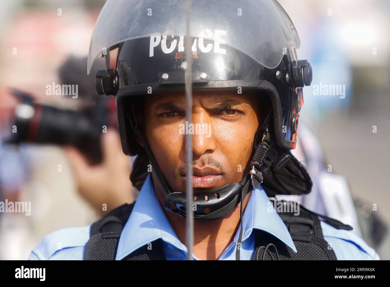 210620 -- ADDIS ABABA, June 20, 2021 -- An Addis Ababa city police ...