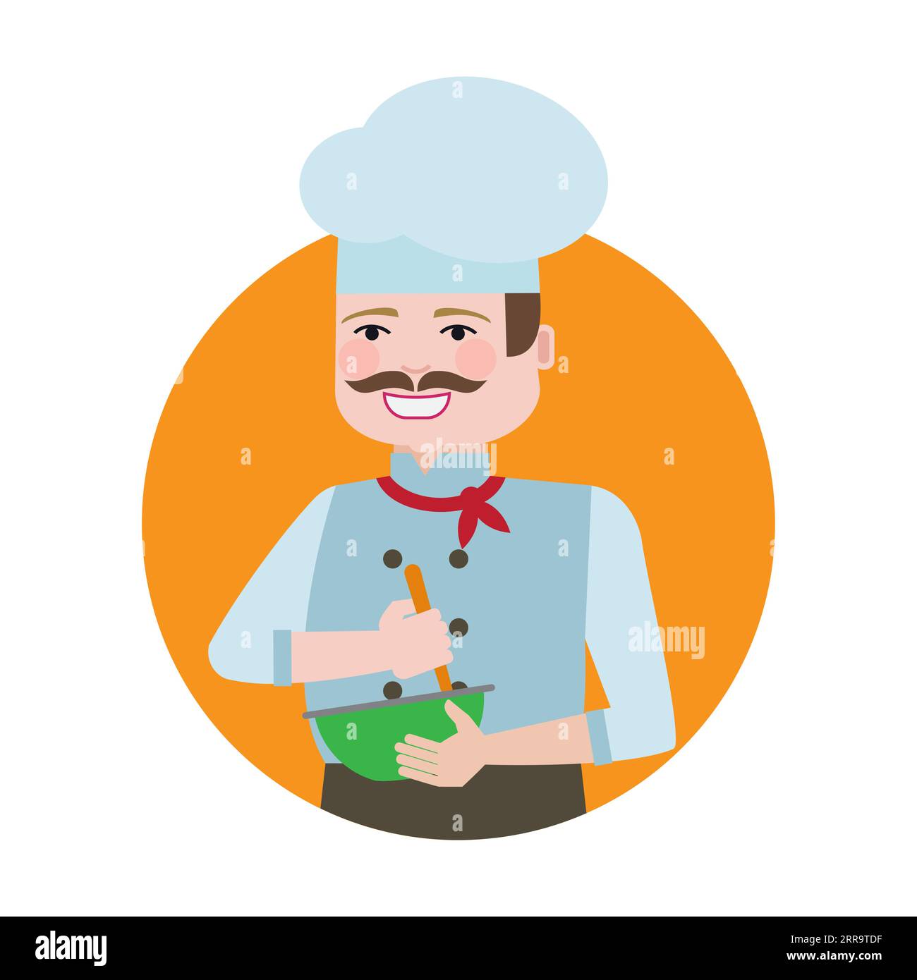 French Chef In Uniform And Cap Stock Vector Image Art Alamy french-chef-in-uniform-and-cap-stock-vector-image-art-alamy