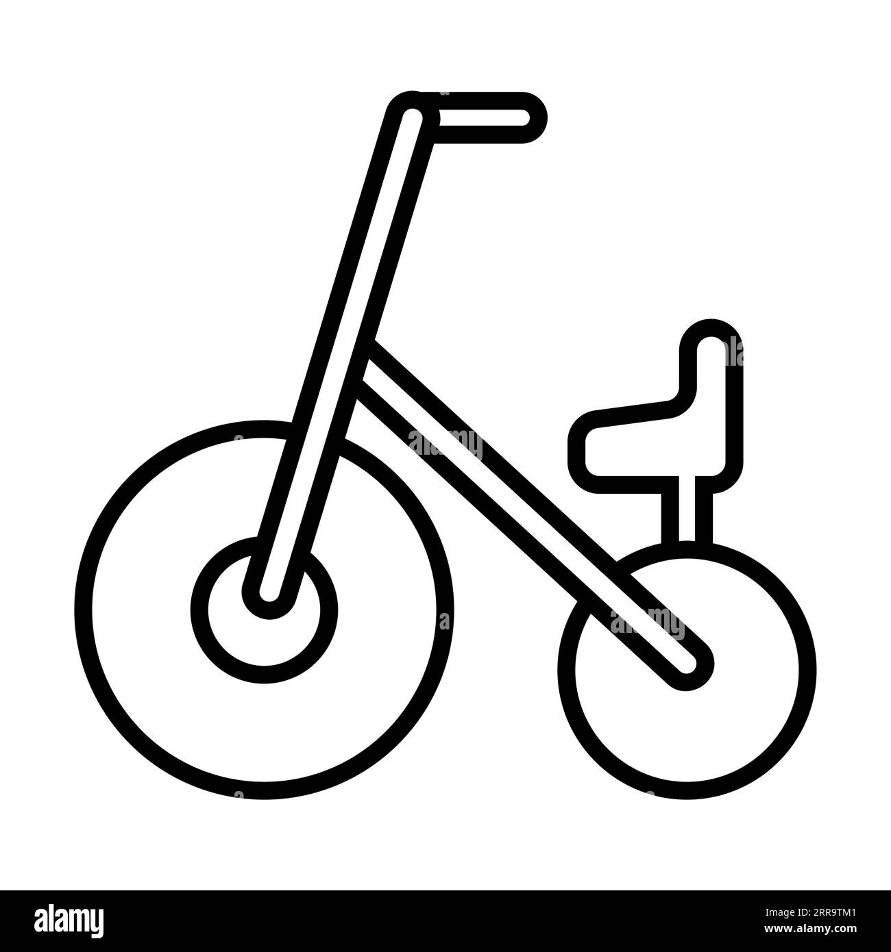 Child tricycle vehicle isolated on white Stock Vector Image & Art Alamy