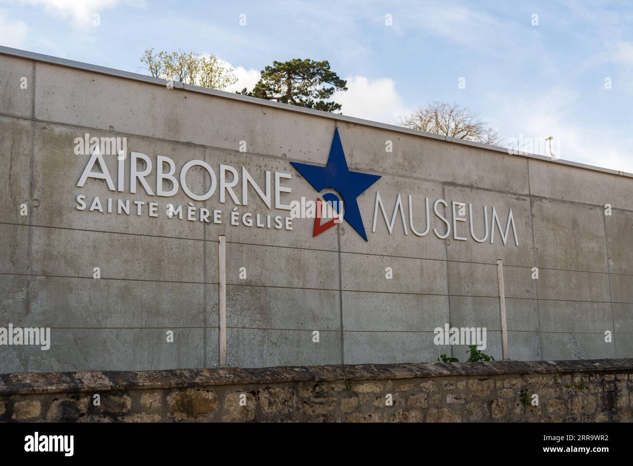 The Airborne Museum in SainteMèreÉglise, France Stock Photo Alamy