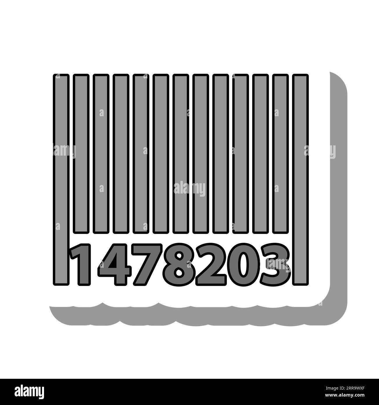 Linear bar code vector Stock Vector Image & Art Alamy