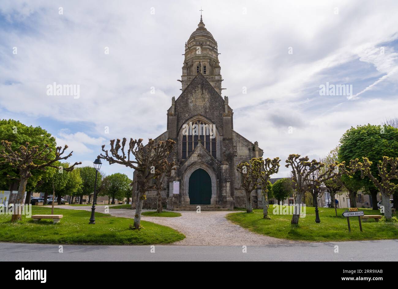 The Église NotreDame de SainteMarieduMont, Catholic Church in