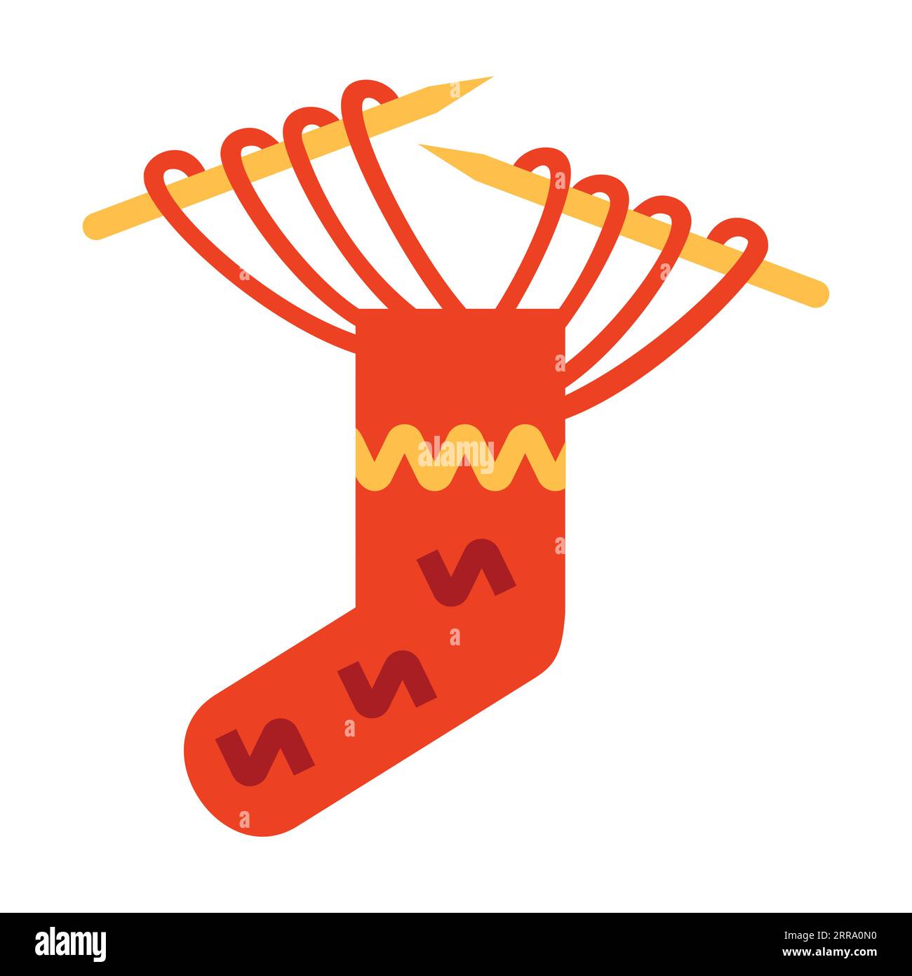 Knitting needles vector Stock Vector Image & Art Alamy