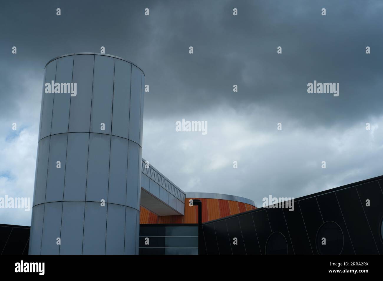 Delta College Planetarium in Bay City Michigan Stock Photo - Alamy