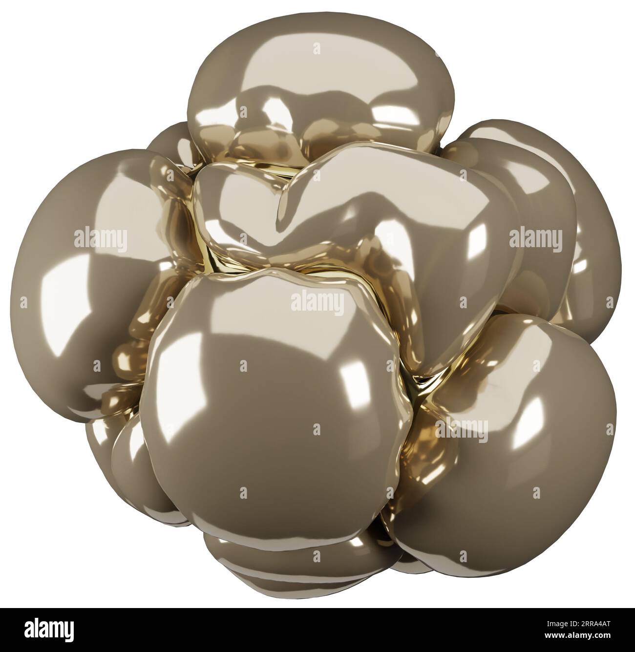 3d abstract balloon illustration, inflate object element Stock Photo ...