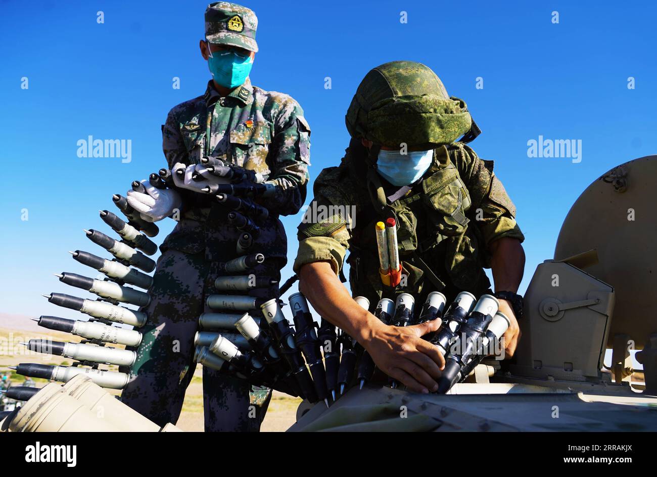 China russia military drill hi-res stock photography and images - Alamy