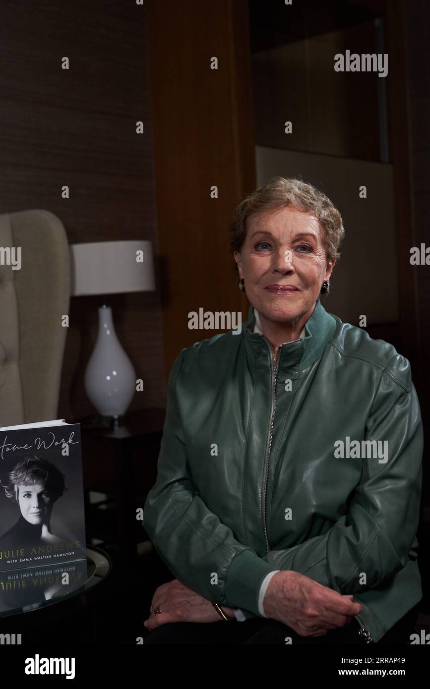 Julie Andrews photographed in London in 2018 Stock Photo