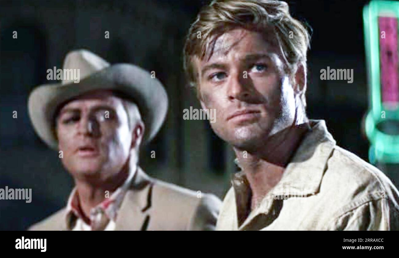 THE CHASE 1966 Columbia Pictures film with Marlon Brando at left and