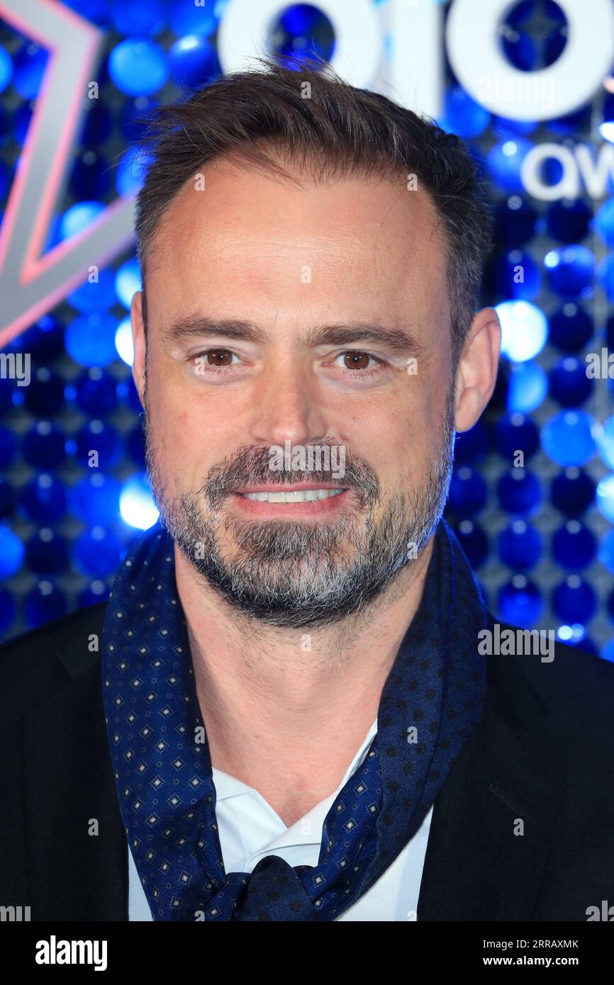 Jamie Theakston attends The Global Awards at Eventim Apollo, Hammersmith in London. Stock Photo