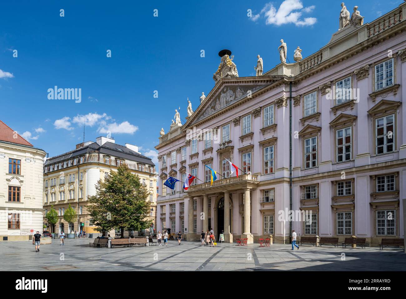 Primate's Palace (Primacialny palac), Bratislava, Slovakia Stock Photo