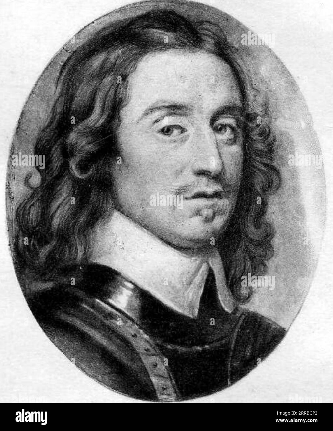 HENRY CROMWELL (1628-1674) fourth son of Oliver Cromwell and Lord Deputy  of Ireland Stock Photo