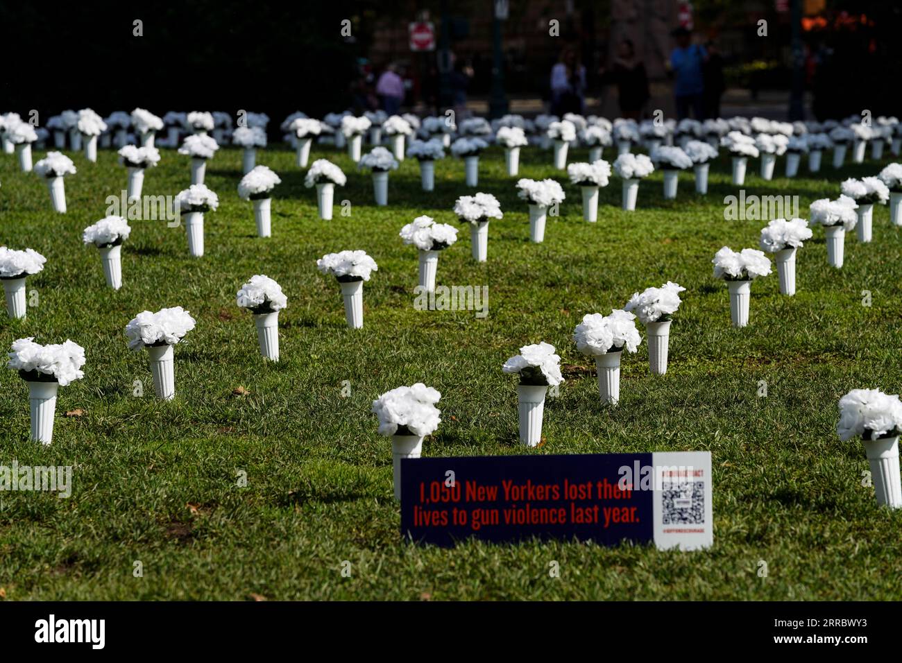 211009 NEW YORK, Oct. 9, 2021 Photo taken on Oct. 8, 2021 shows