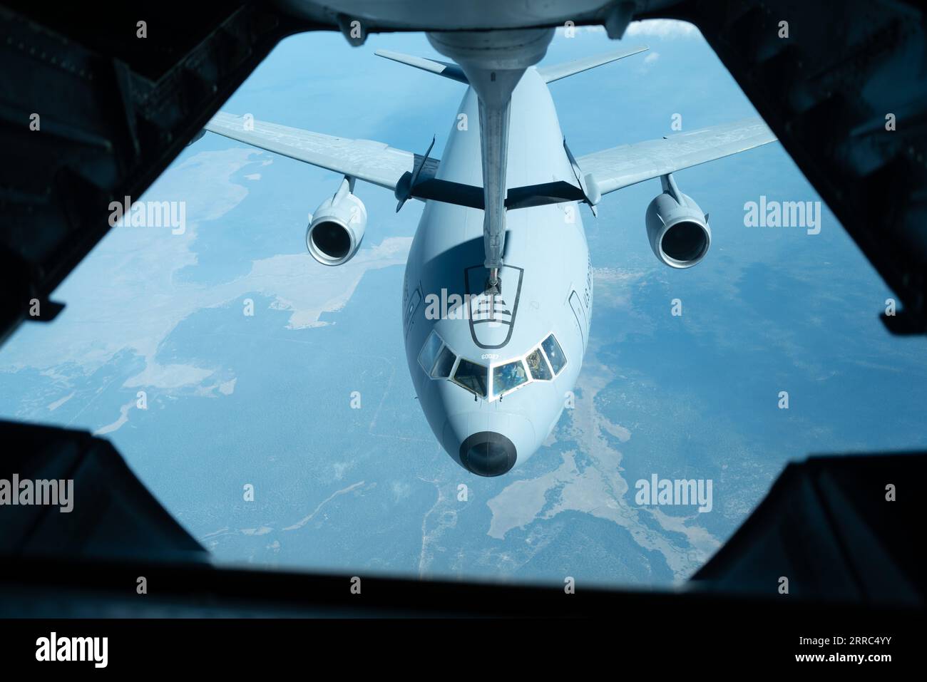 A U S Air Force Kc Extender Aircrew Refuels A C Globemaster Iii