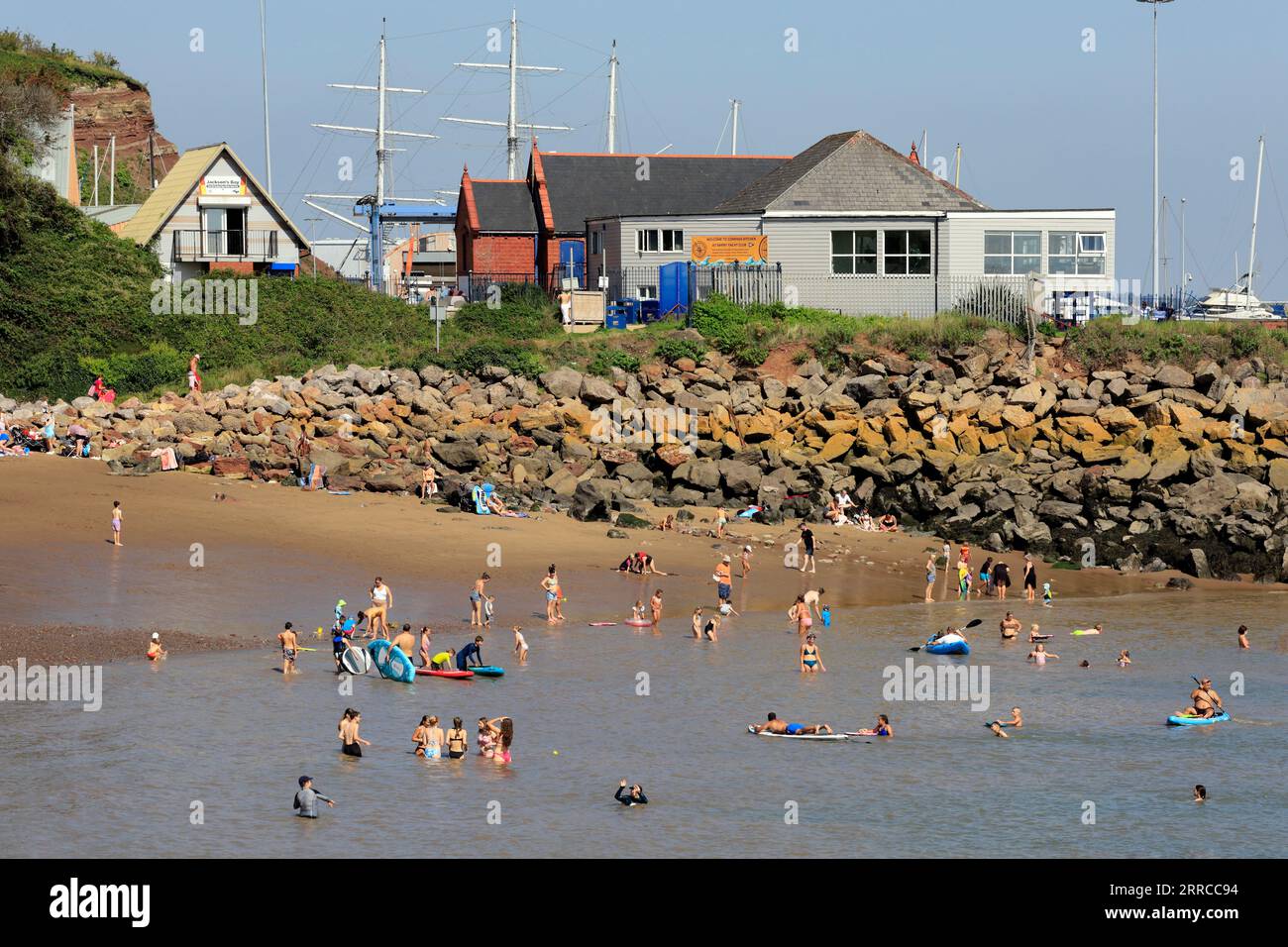 Jackson's Bay, Barry Island Sept 2023. cym Stock Photo Alamy