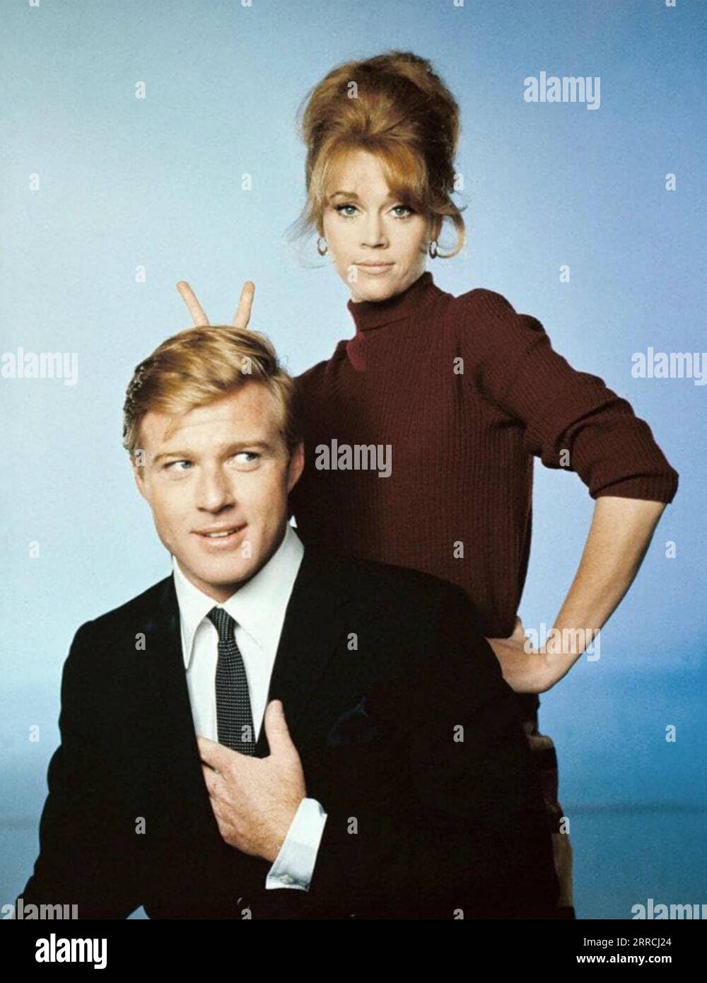 BAREFOOT IN THE PARK 1967 Paramount Pictures film with Robert Redford and Jane Fonda Stock Photo