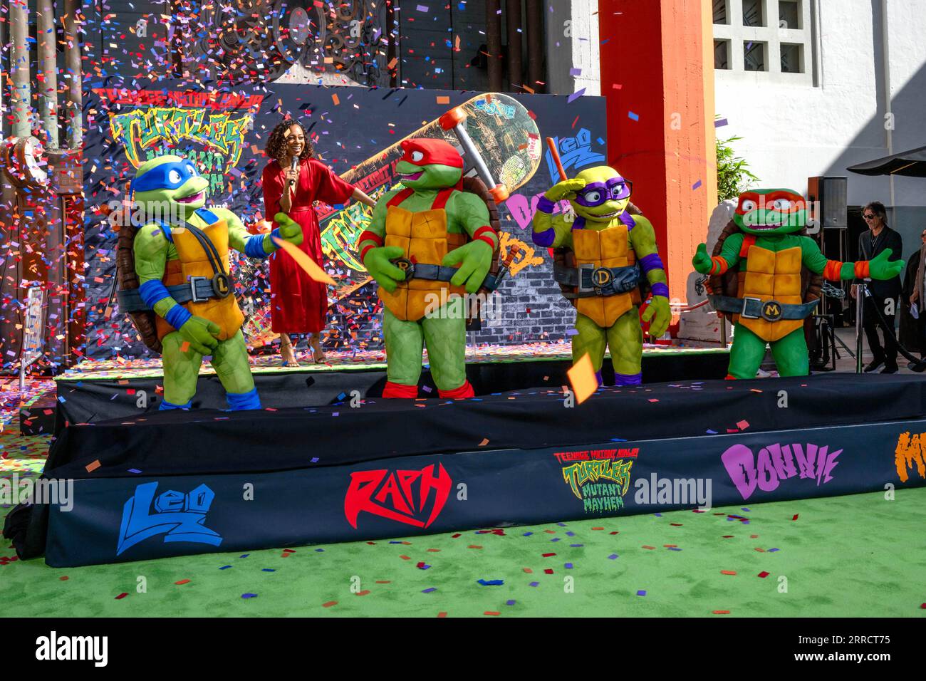 Teenage mutant ninja turtles movie 2023 hi-res stock photography and images  - Alamy