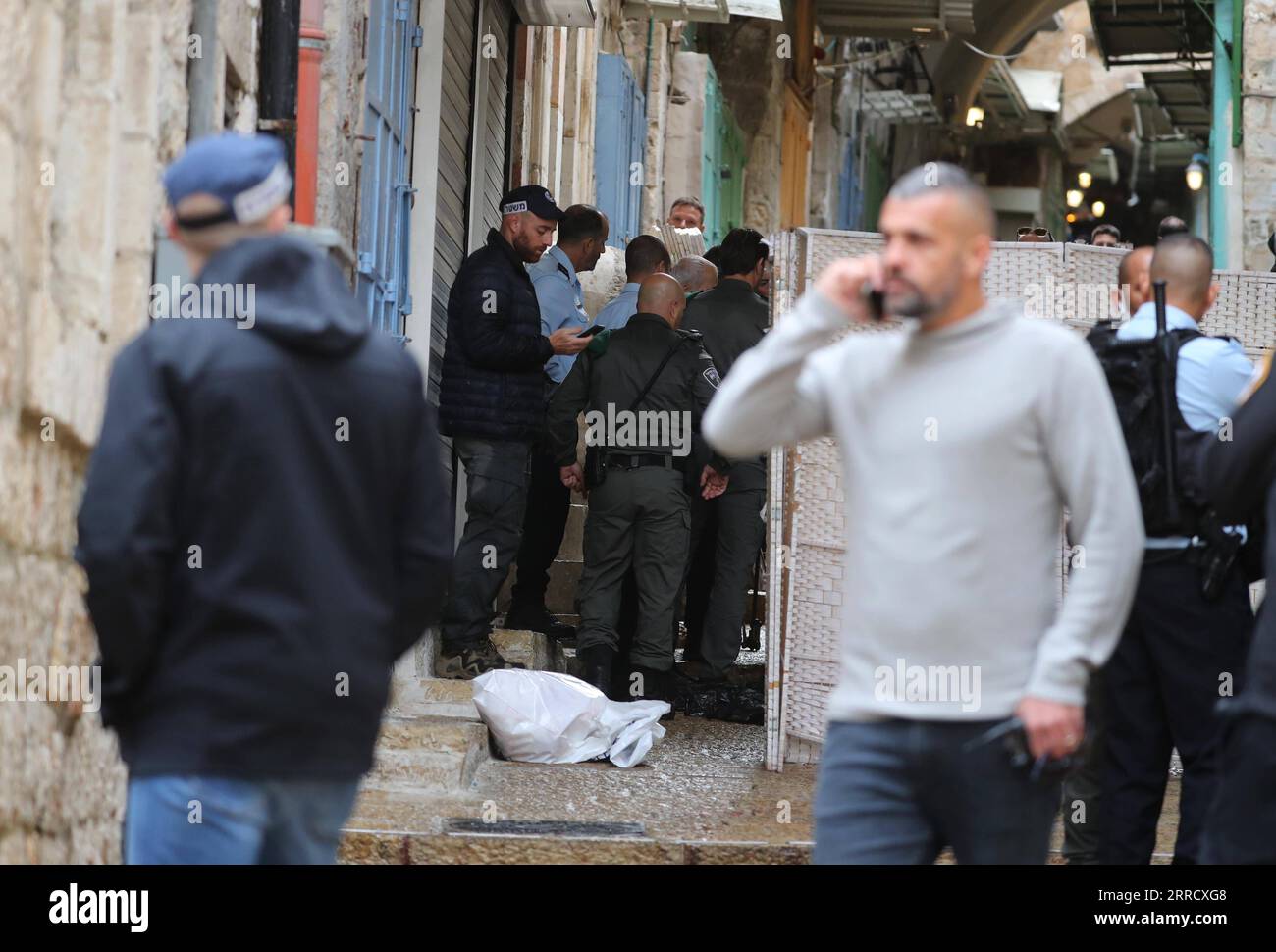 Mideast jerusalem shoting hi-res stock photography and images - Alamy
