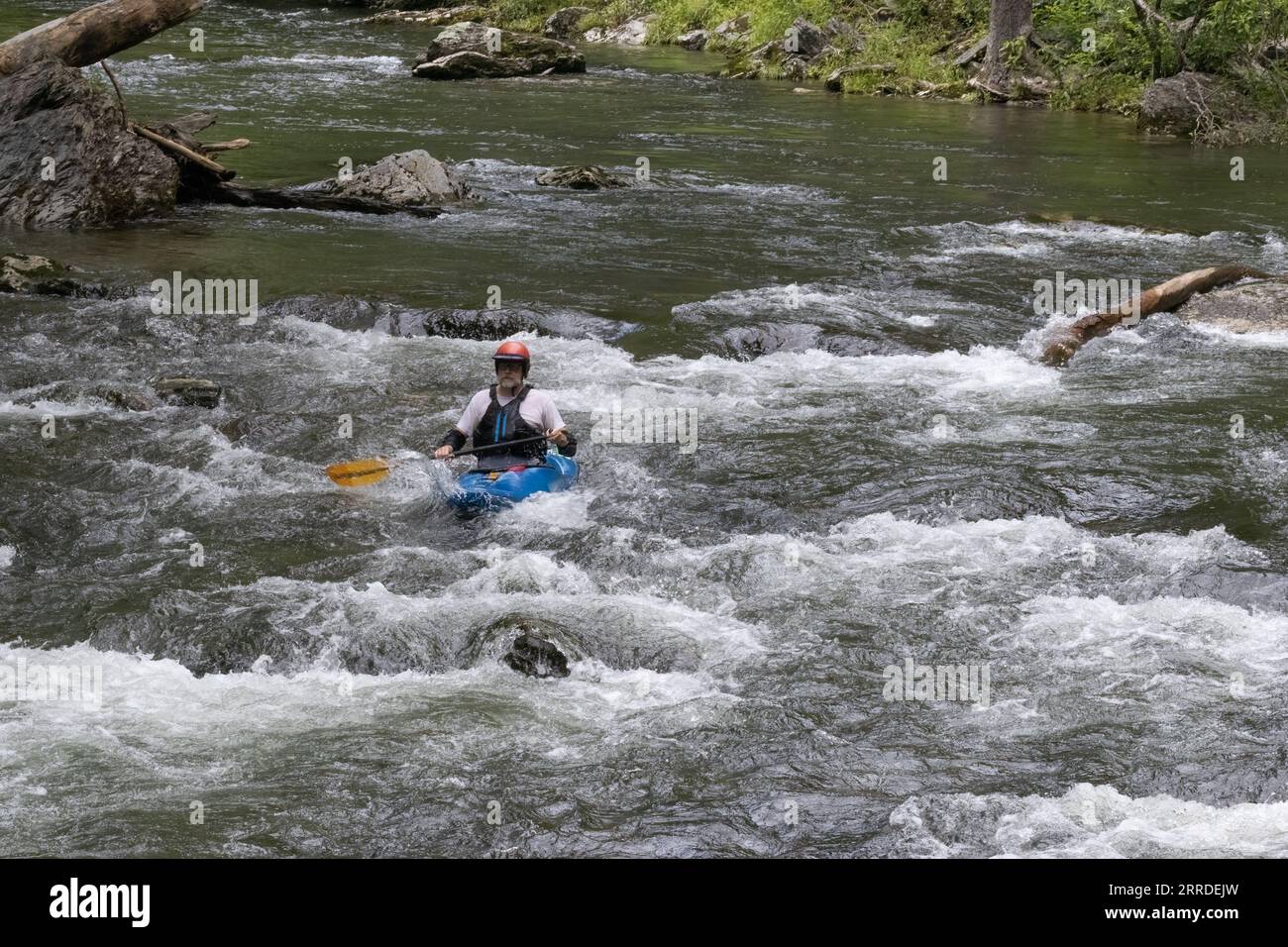 Kayaking man hi-res stock photography and images - Page 3 - Alamy