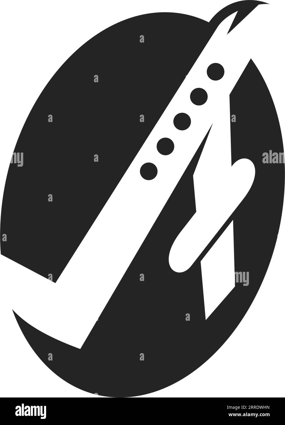 aviation logo template Isolated. Brand Identity. Icon Abstract Vector