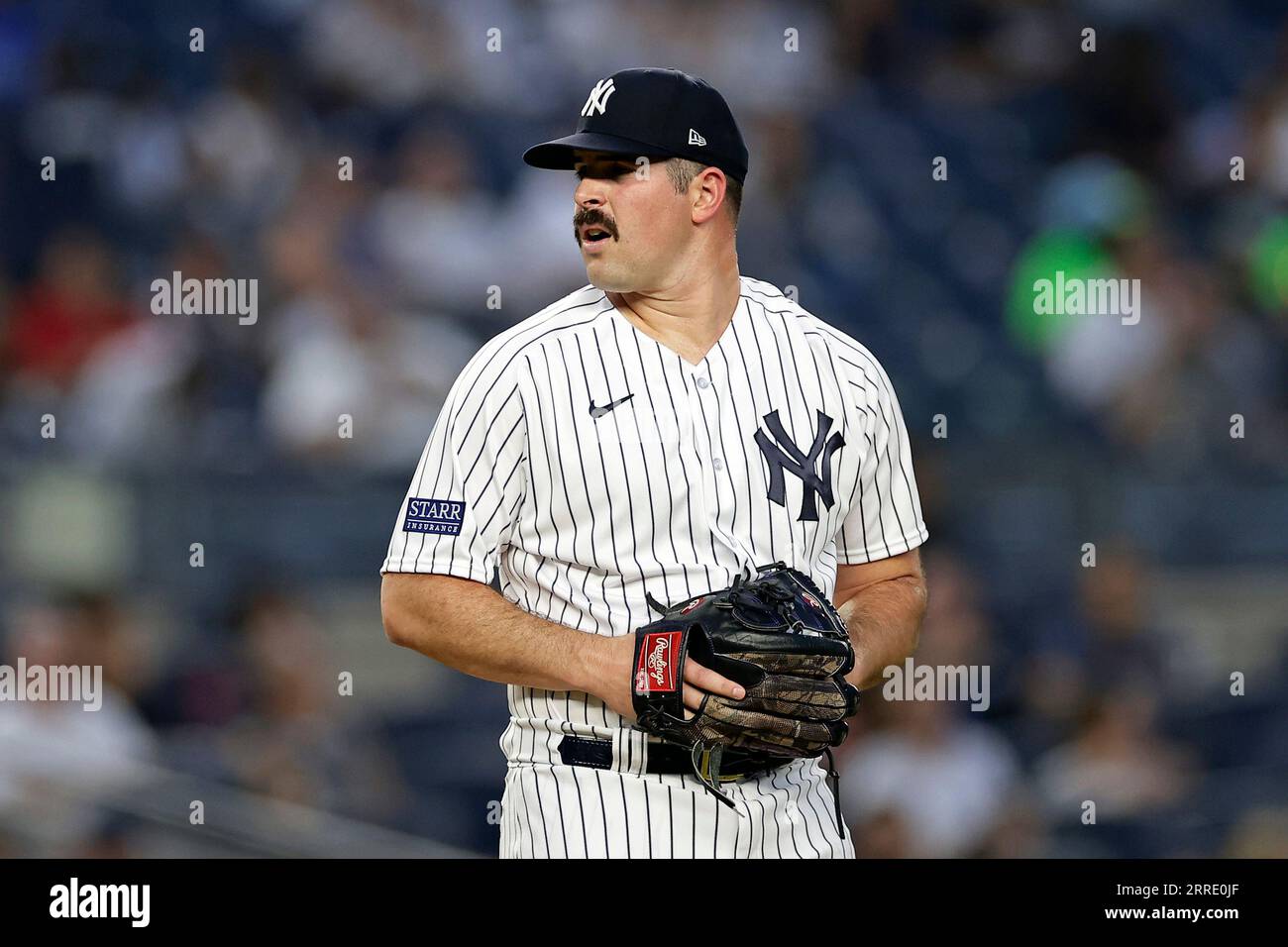 New York Yankee Lithograph print of Carlos Rodon 2022