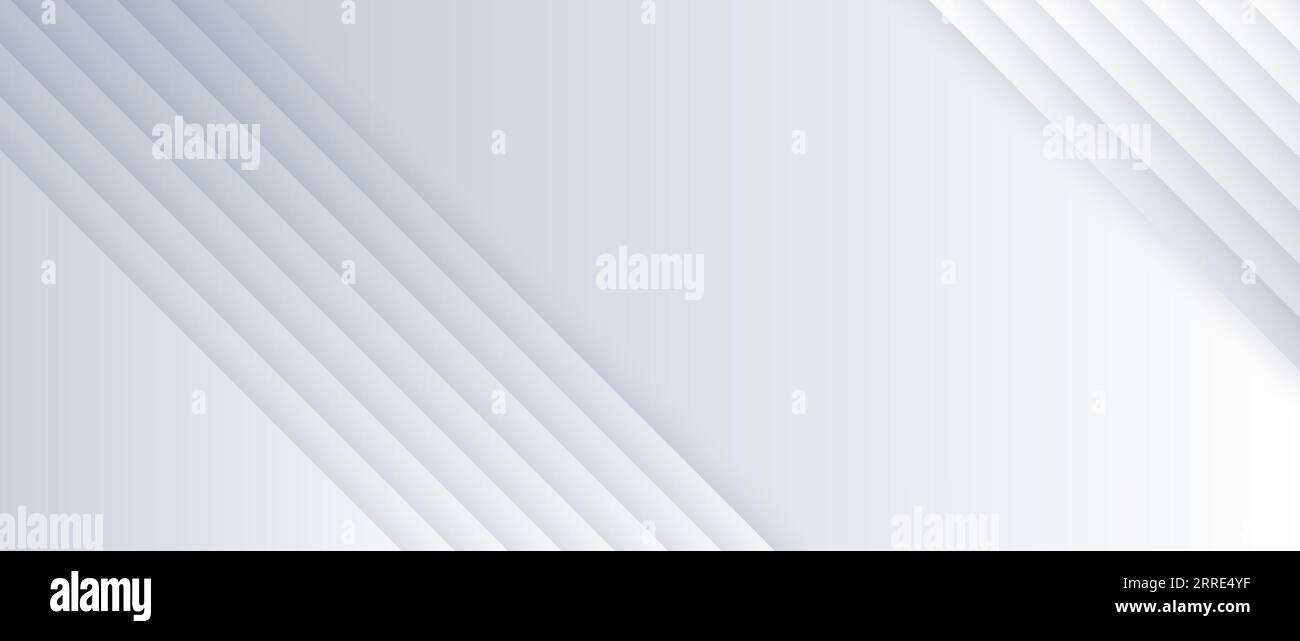 Diagonal gradient lines background. Light gray and white abstract tech ...