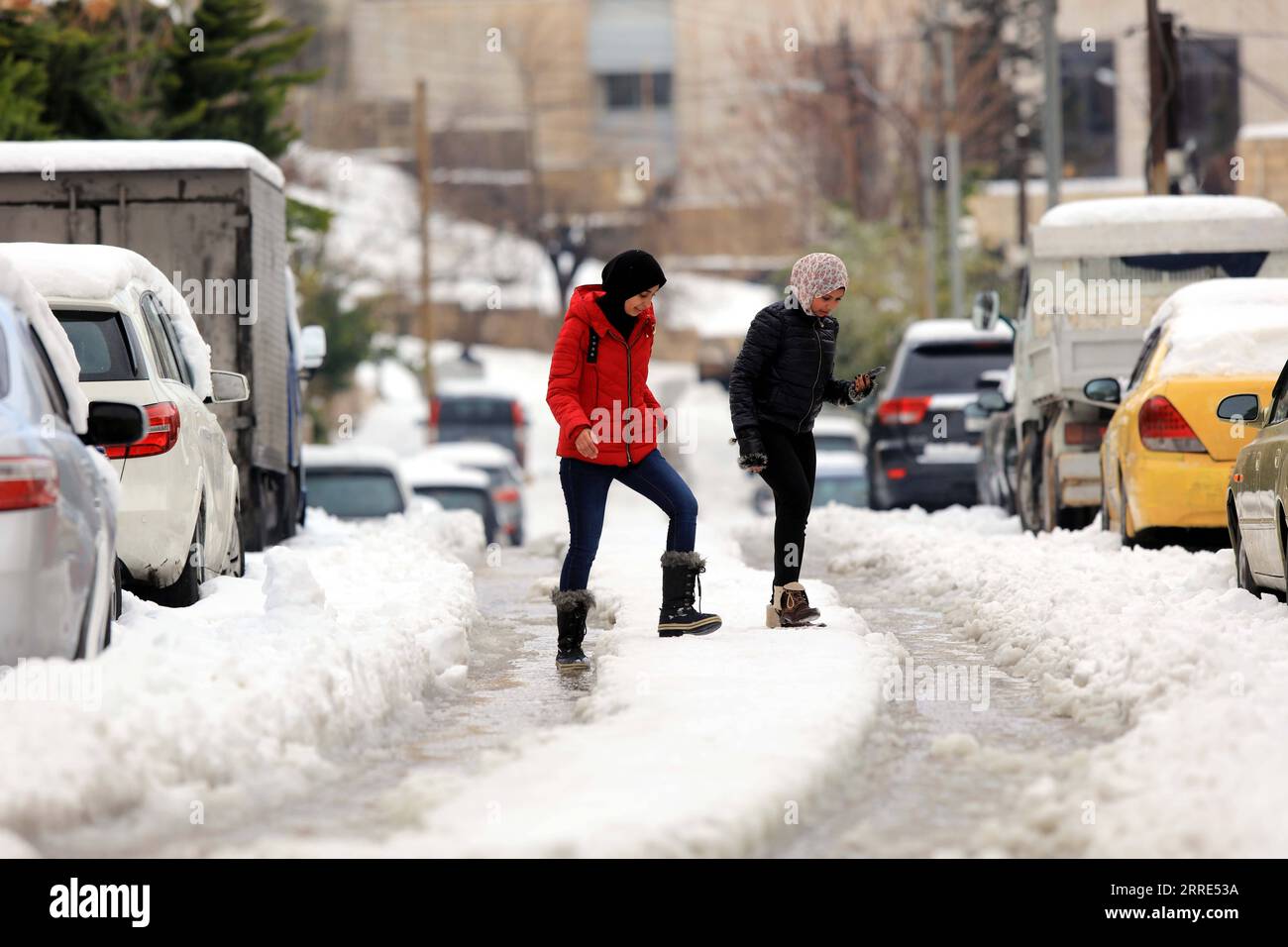Amman covered snow hi-res stock photography and images - Alamy