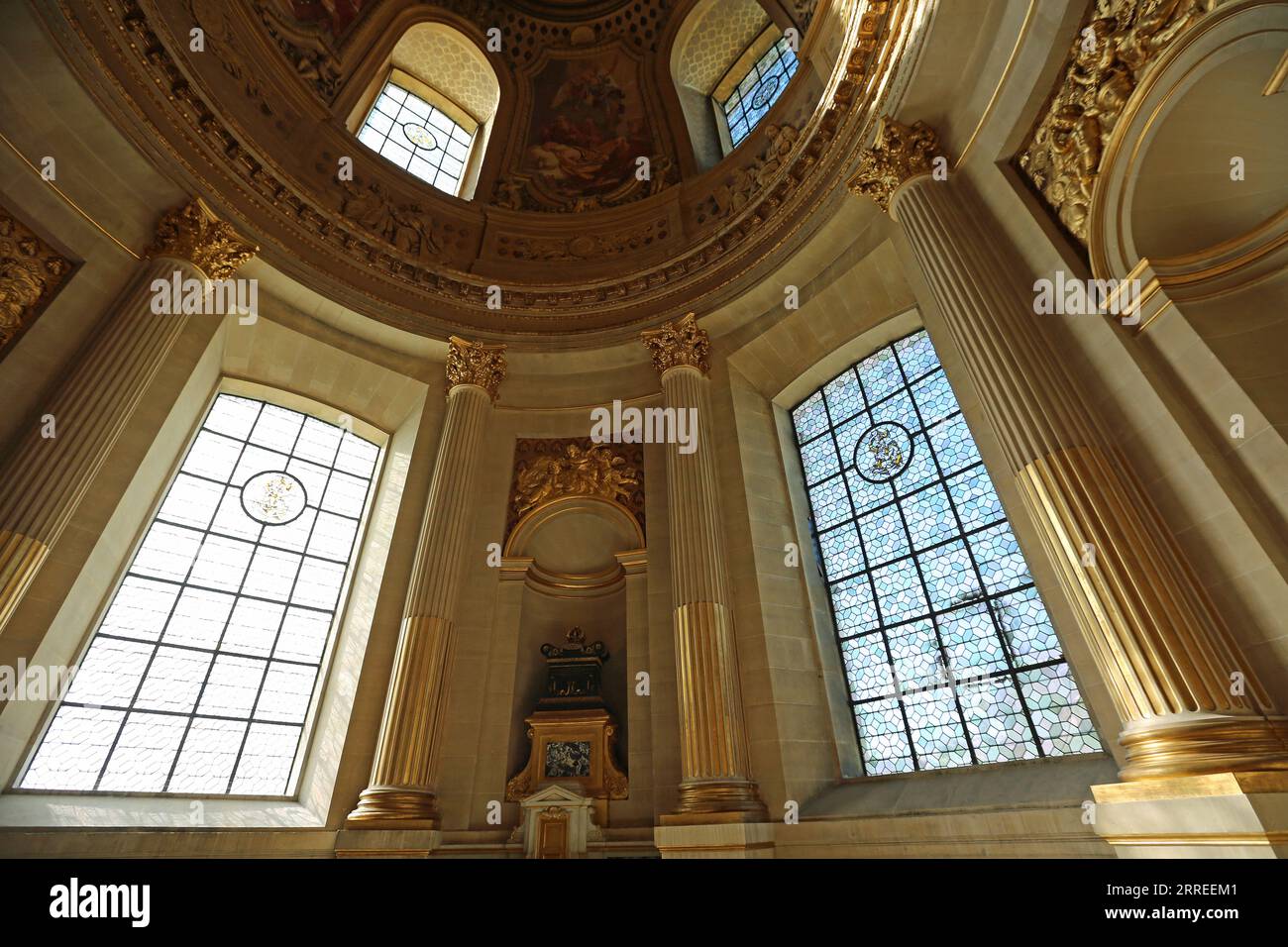 Inside Dome des Invalides, Paris, France Stock Photo - Alamy