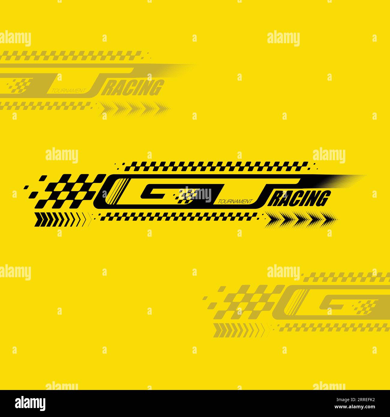GT sport race logo yellow background Stock Vector Image & Art Alamy