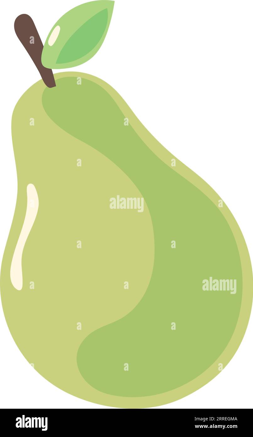 pear fresh fruit icon Stock Vector Image & Art - Alamy