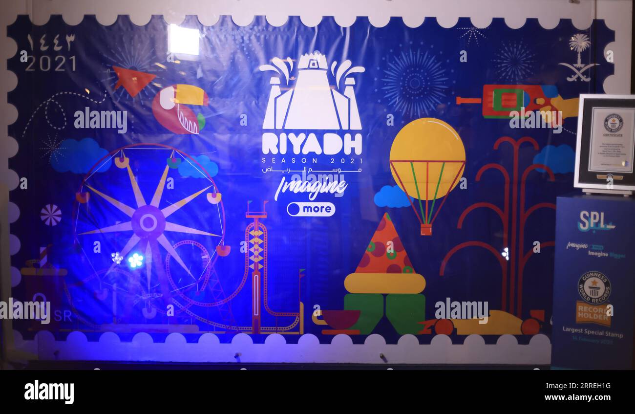 220301 RIYADH, March 1, 2022 Photo taken on Feb. 28, 2022 shows