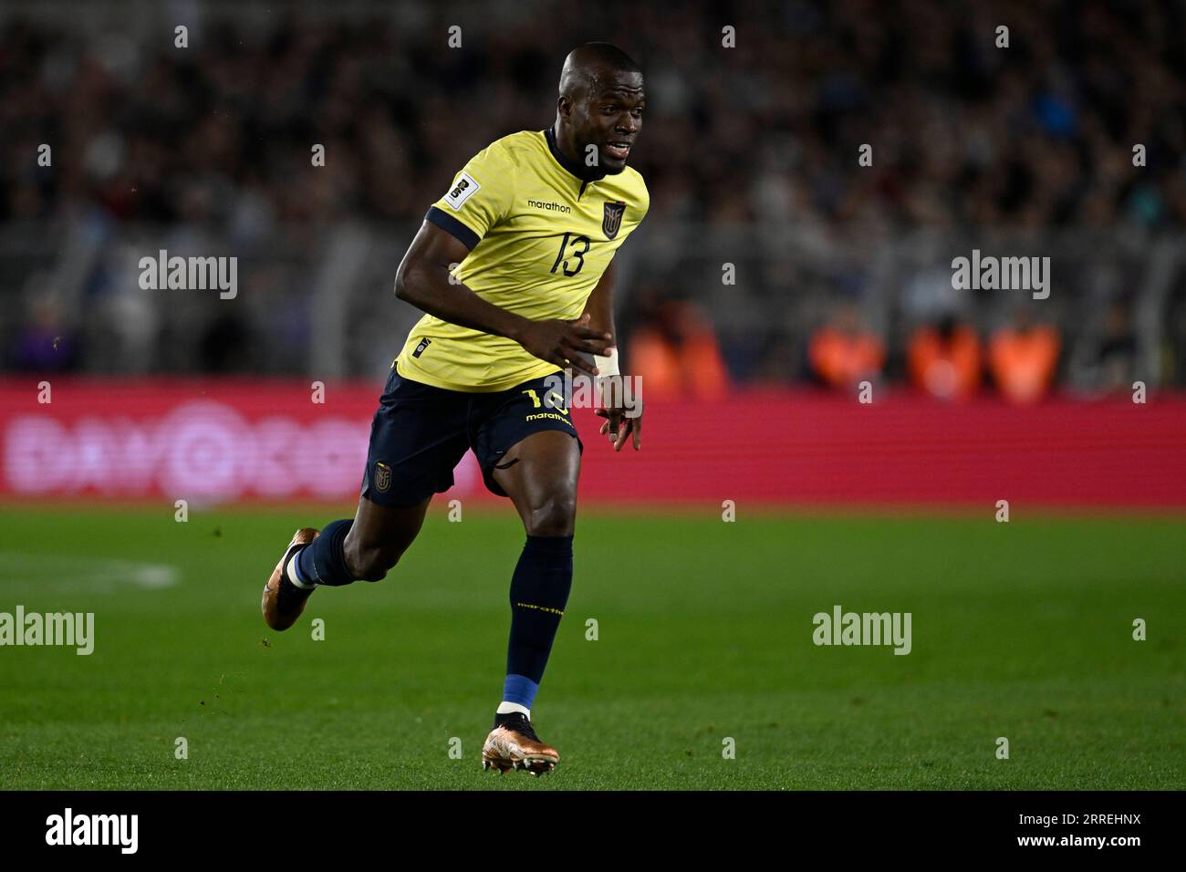 Buenos Aires, Argentina. 07th Sep, 2023. BUENOS AIRES, ARGENTINA - SEPTEMBER 07: Enner Valencia during the FIFA World Cup 2026 Qualifier match round 1 between Argentina and Ecuador at Estadio Mas Monumental Antonio Vespucio Liberti on September 07, 2023 in Buenos Aires, Argentina. (Photo by Diego Halisz/SFSI) Credit: Sebo47/Alamy Live News Stock Photo