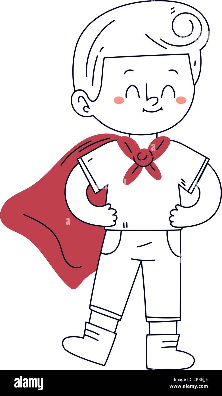 boy with costume doodle icon Stock Vector Image & Art - Alamy
