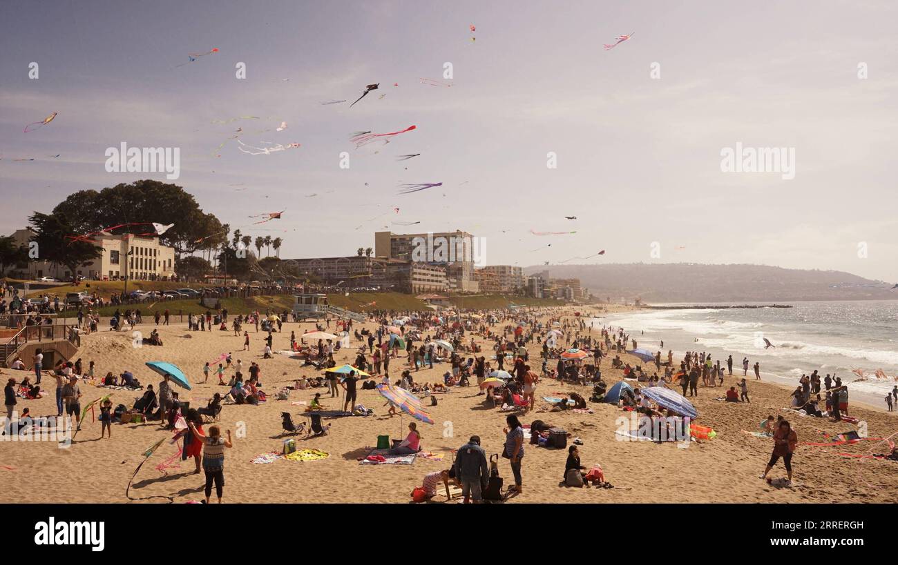 220314 LOS ANGELES, March 14, 2022 Photo taken on March 13, 2022 shows a view of the