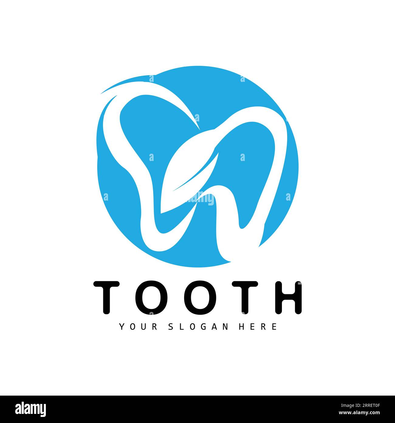 Tooth logo, Dental Health Vector, Care Brand Illustration Stock Vector