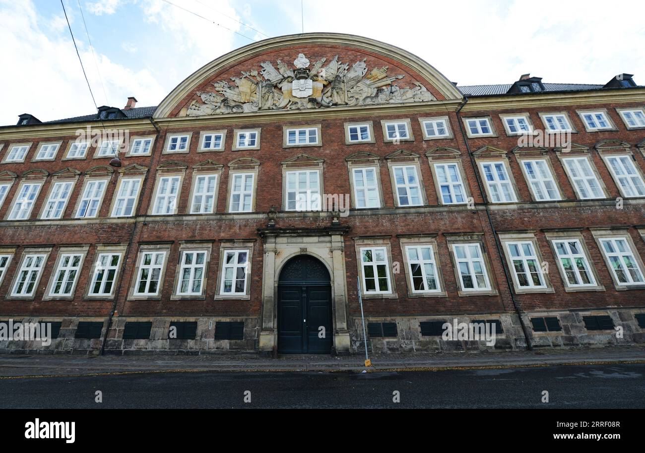 The Danish Ministry of Finance building in Copenhagen, Denmark Stock ...