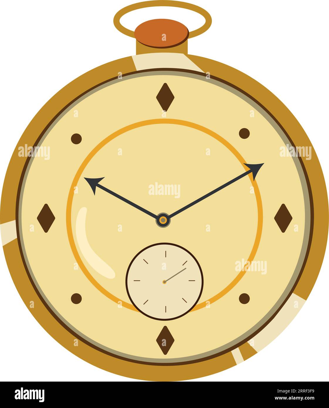 golden watch pocket Stock Vector Image & Art - Alamy