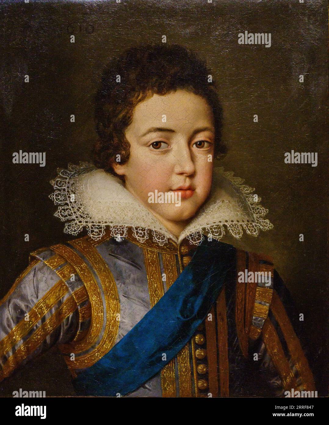 Portrait of Louis XIII by Frans Pourbus the Younger Reproduction